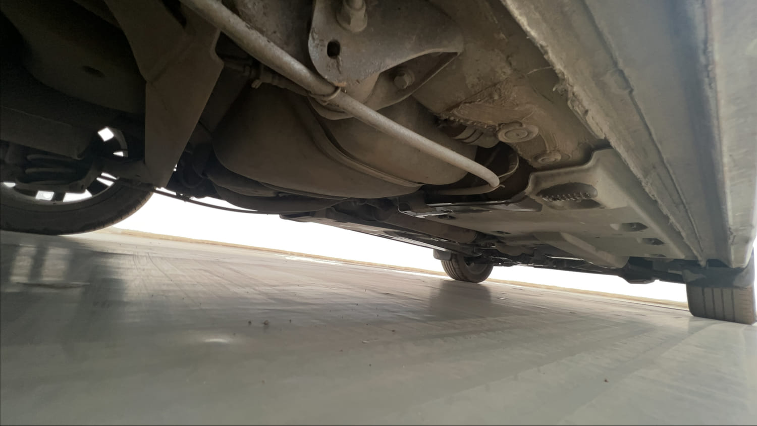 Used 2021 Skoda Rapid Ambition Petrol Manual extra REAR RIGHT UNDERBODY VIEW