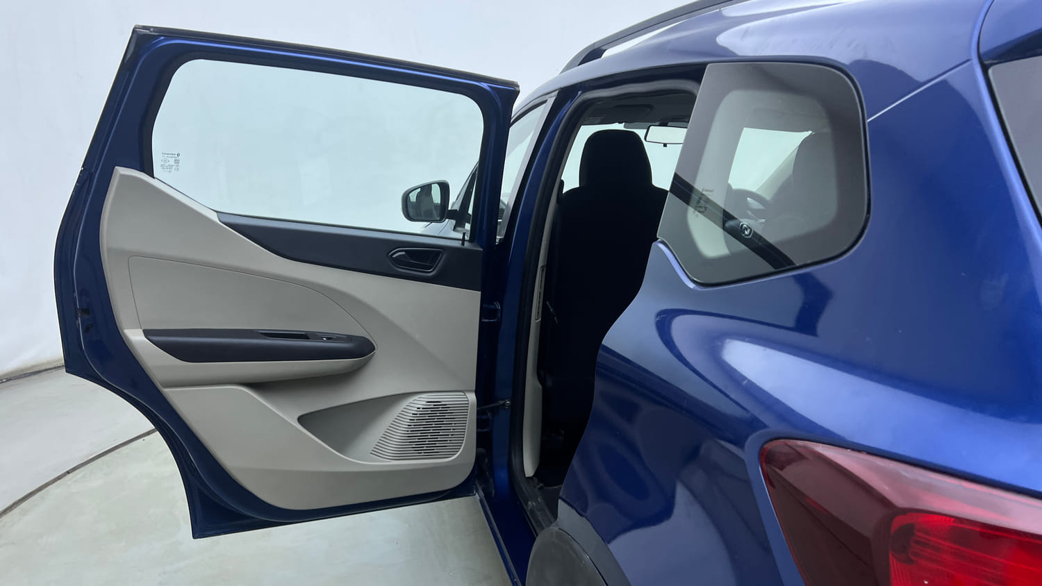 Used 2021 Renault Triber RXT Petrol Manual interior LEFT REAR DOOR OPEN VIEW