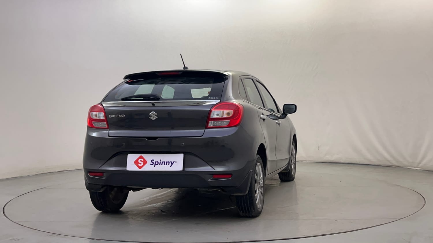 Used 2019 Maruti Suzuki Baleno Alpha 1.2 AT Petrol Automatic exterior RIGHT REAR CORNER VIEW