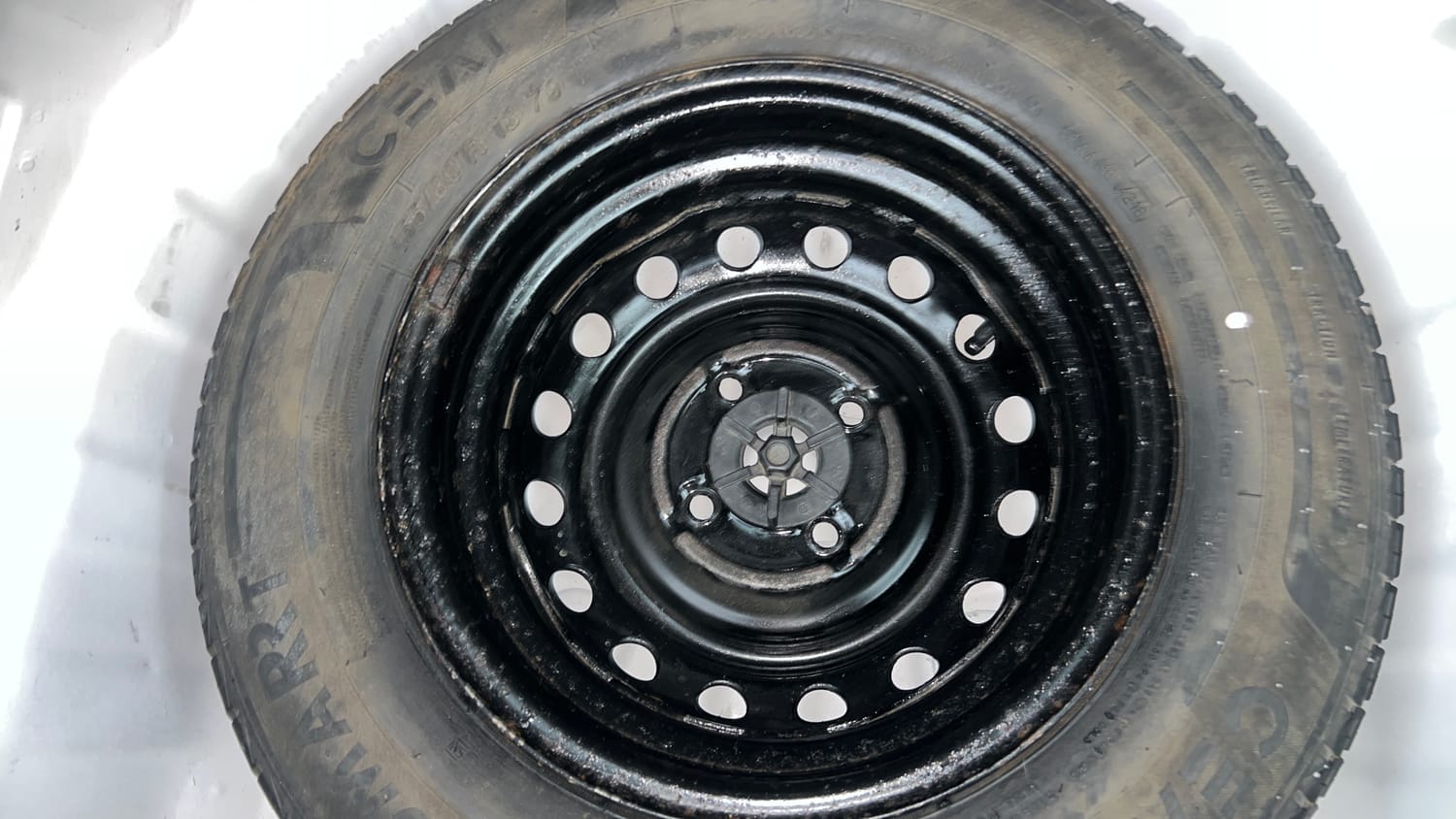 Used 2018 Hyundai Santro Magna Petrol Manual tyres SPARE TYRE VIEW