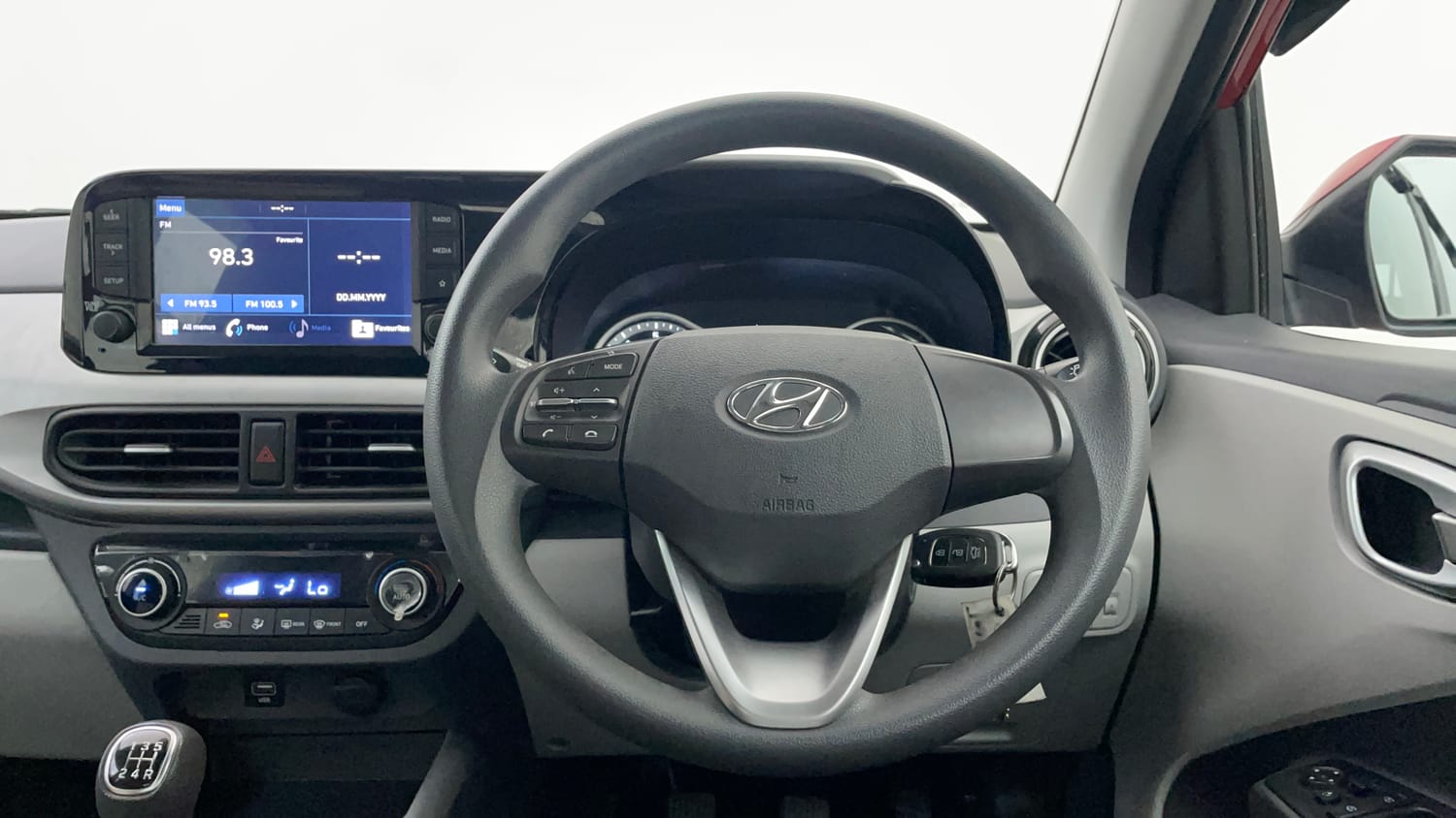 Used 2023 Hyundai Grand i10 Nios Sportz 1.2 Kappa VTVT Petrol Manual interior STEERING VIEW