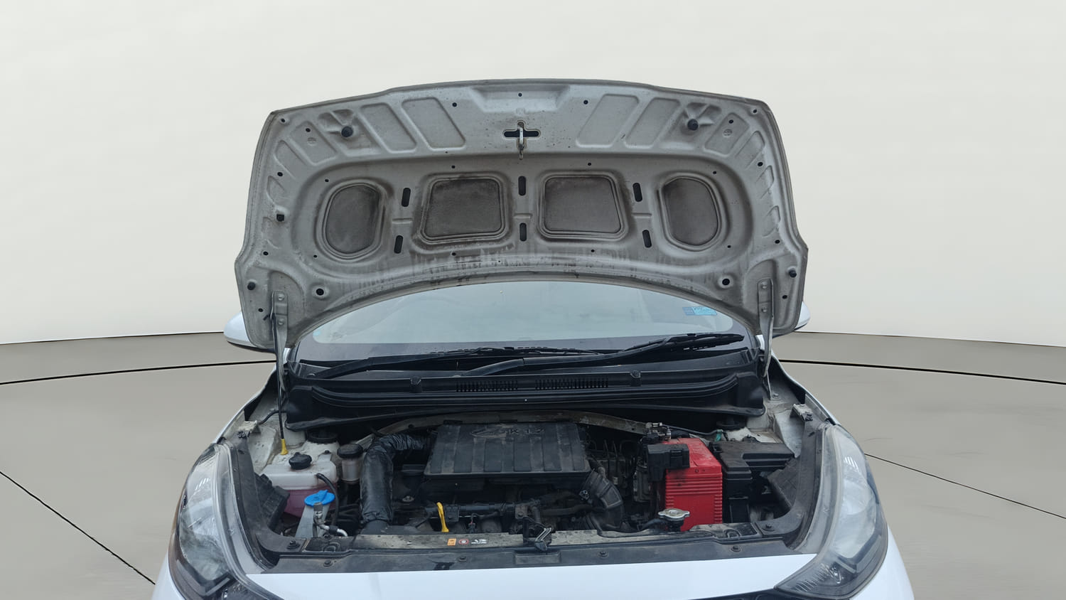 Used 2024 Hyundai Aura S 1.2 Petrol Petrol Manual engine ENGINE & BONNET OPEN FRONT VIEW