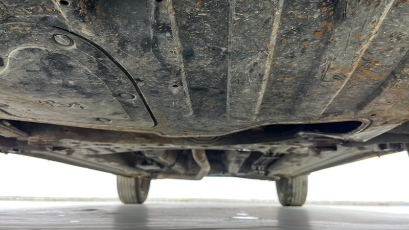 Used 2021 Kia Sonet GTX Plus 1.5 Diesel Manual extra FRONT LEFT UNDERBODY VIEW
