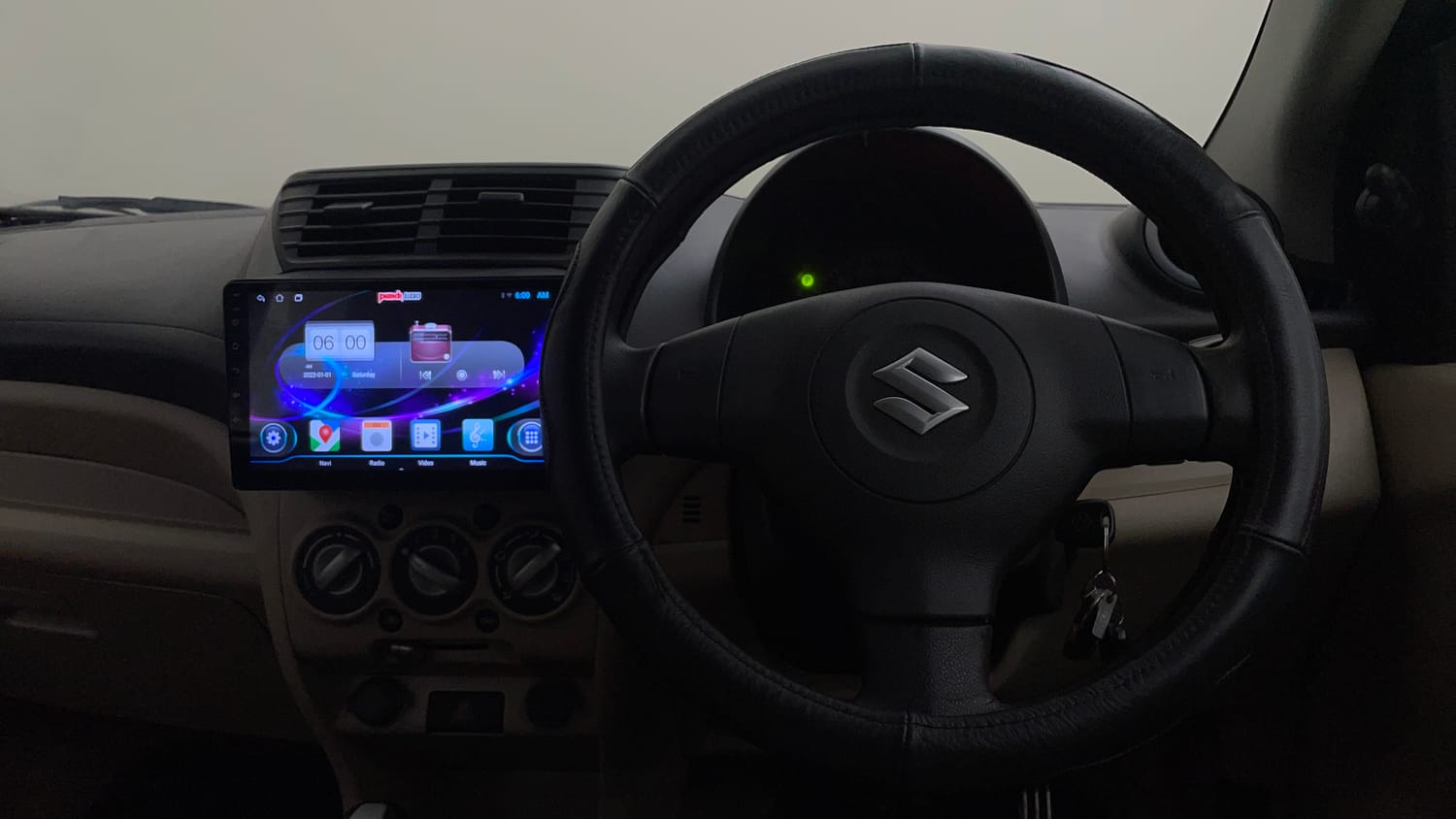 Used 2013 Maruti Suzuki A-Star VXI AT Petrol Automatic interior STEERING VIEW