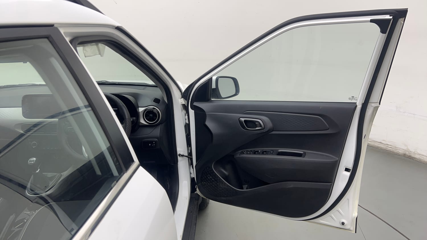 Used 2024 Hyundai Exter SX 1.2 MT Petrol Manual interior RIGHT FRONT DOOR OPEN VIEW
