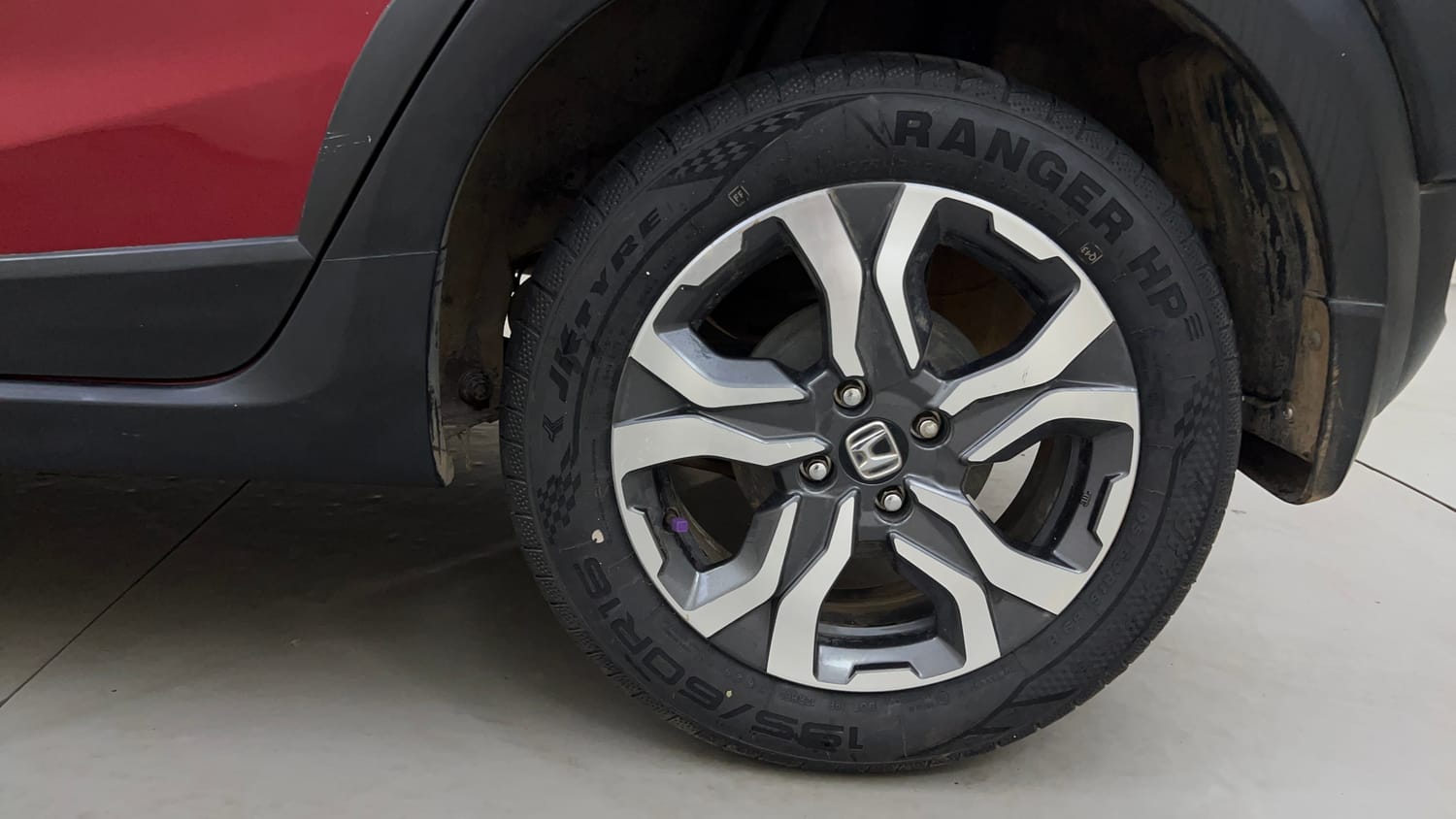 Used 2020 Honda WR-V VX MT Petrol Petrol Manual tyres LEFT REAR TYRE RIM VIEW