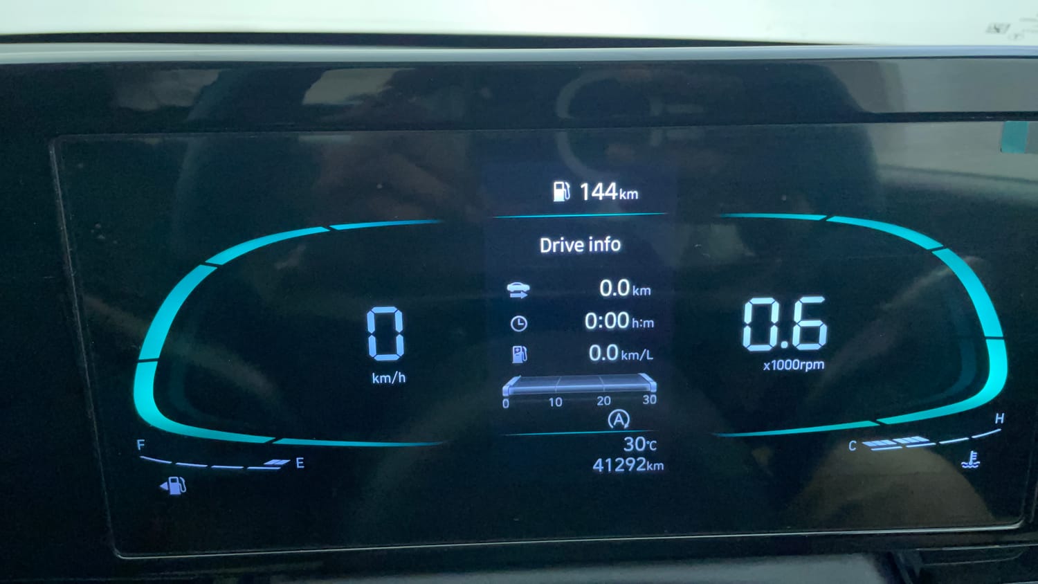 Used 2023 Hyundai Verna SX 1.5 MPi Petrol Manual interior CLUSTERMETER VIEW