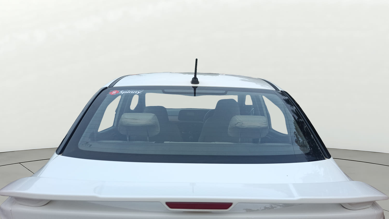 Used 2024 Hyundai Aura S 1.2 Petrol Petrol Manual exterior BACK WINDSHIELD VIEW