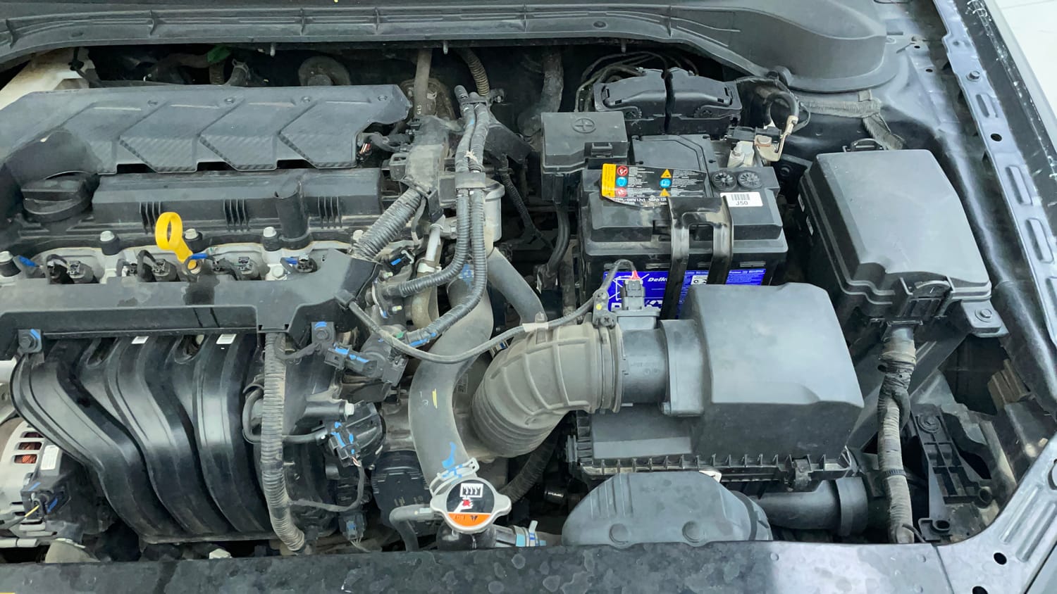 Used 2023 Hyundai Verna SX 1.5 MPi Petrol Manual engine ENGINE LEFT SIDE VIEW