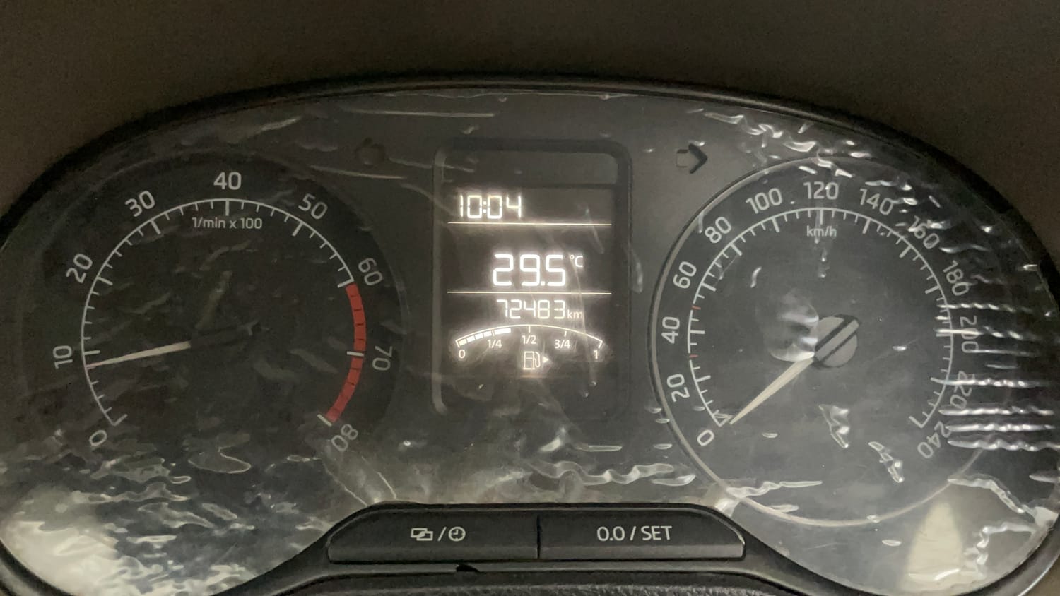 Used 2016 Skoda Rapid 1.6 MPI Active Petrol Manual interior CLUSTERMETER VIEW