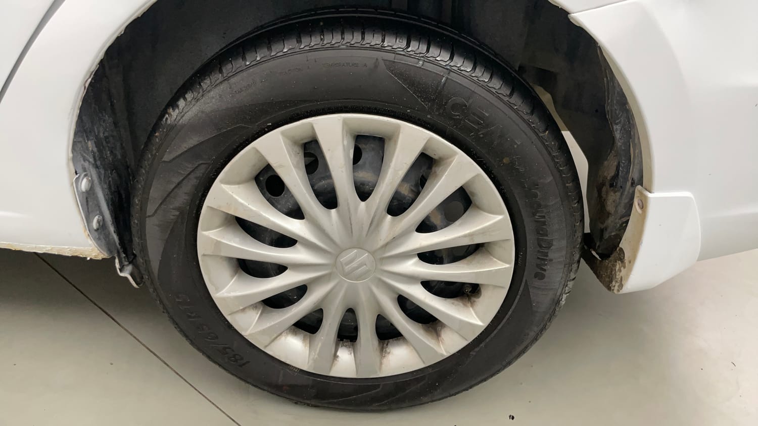 Used 2017 Maruti Suzuki Ciaz VXi+ Petrol Manual tyres LEFT REAR TYRE RIM VIEW