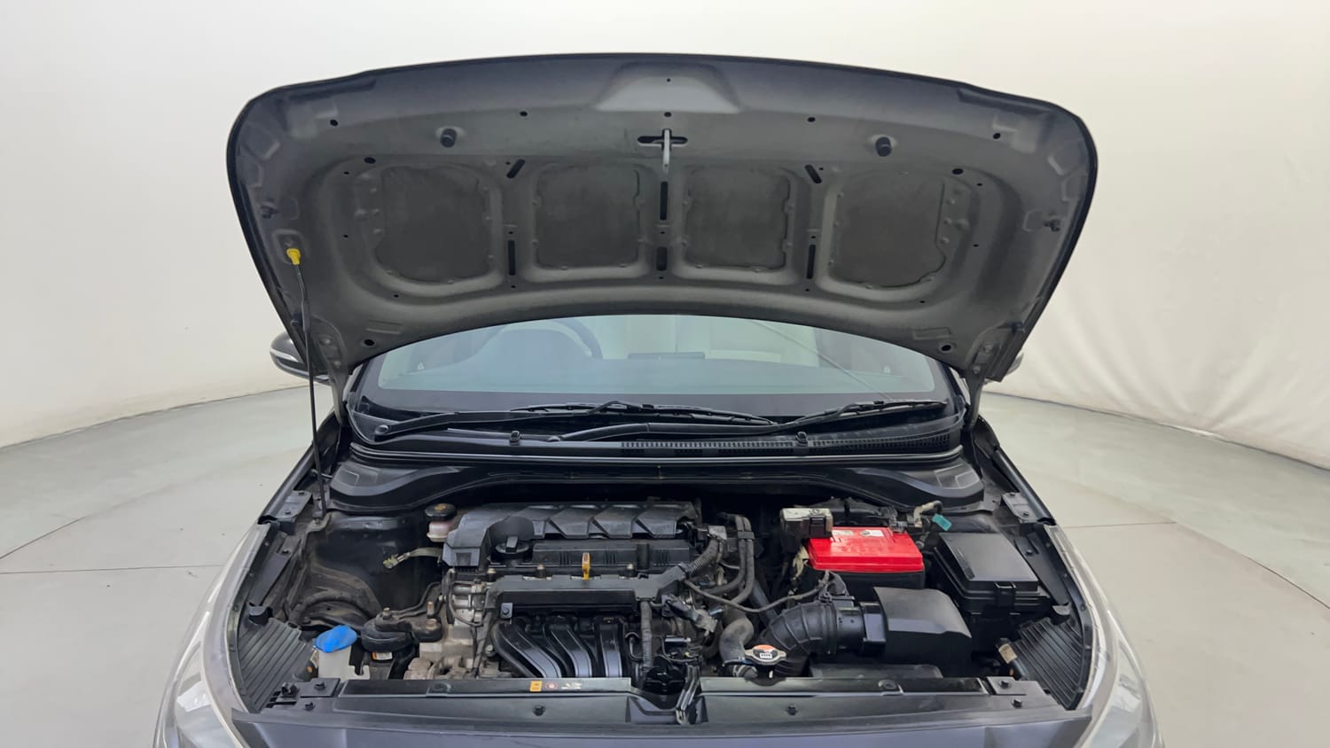 Used 2022 Hyundai Verna S Plus 1.5 VTVT Petrol Manual engine ENGINE & BONNET OPEN FRONT VIEW