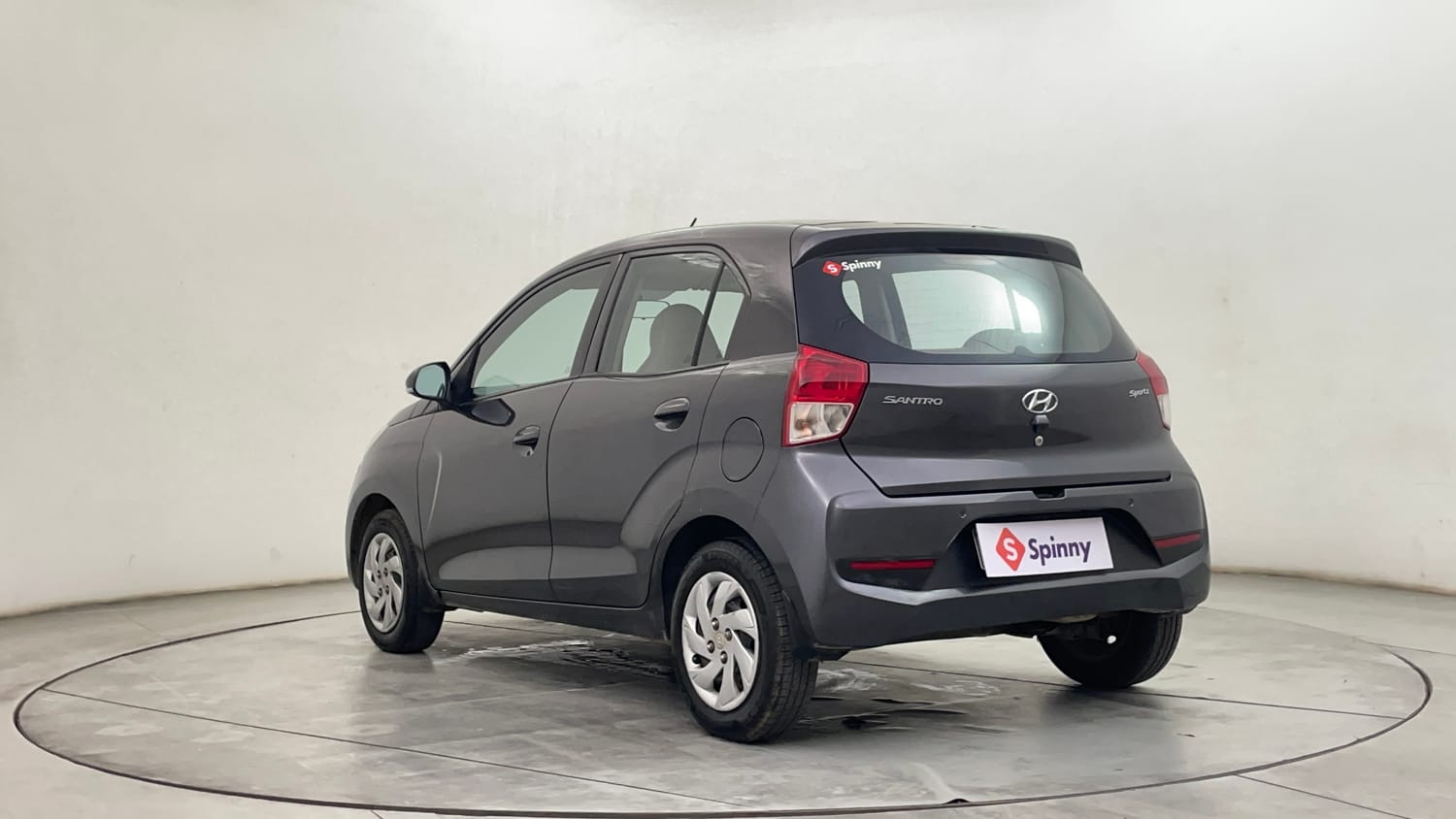 Used 2020 Hyundai Santro Sportz AMT Petrol Automatic exterior LEFT REAR CORNER VIEW