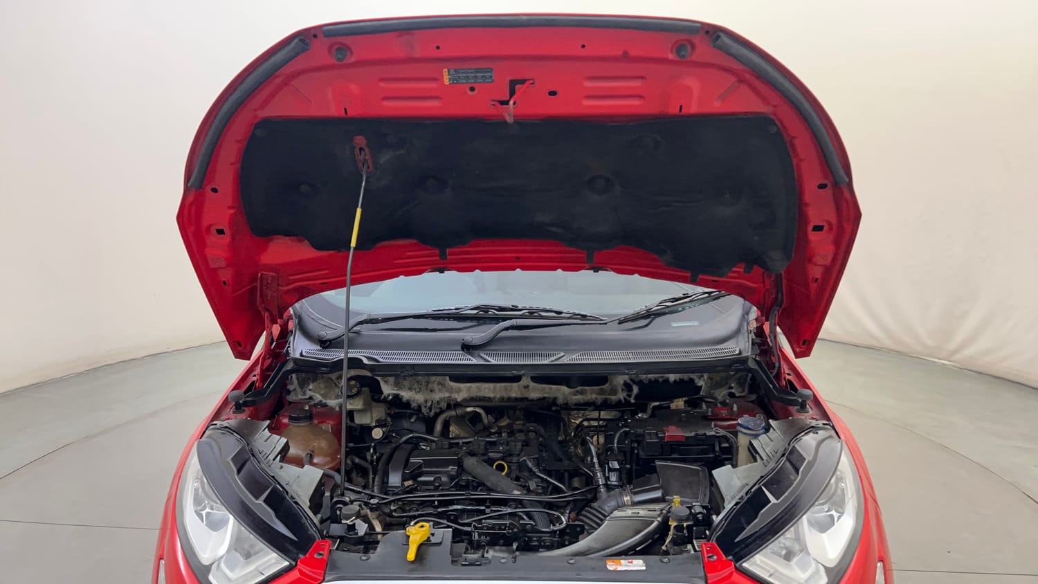 Used 2019 Ford EcoSport Titanium + 1.5L Ti-VCT Petrol Manual engine ENGINE & BONNET OPEN FRONT VIEW