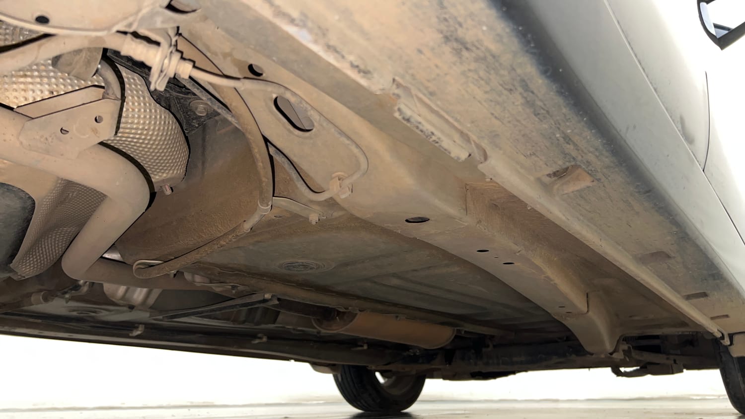 Used 2019 Maruti Suzuki Baleno Alpha 1.2 AT Petrol Automatic extra REAR RIGHT UNDERBODY VIEW