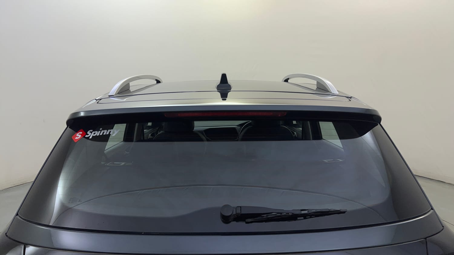 Used 2023 Volkswagen Taigun Topline 1.0 TSI MT Petrol Manual exterior BACK WINDSHIELD VIEW