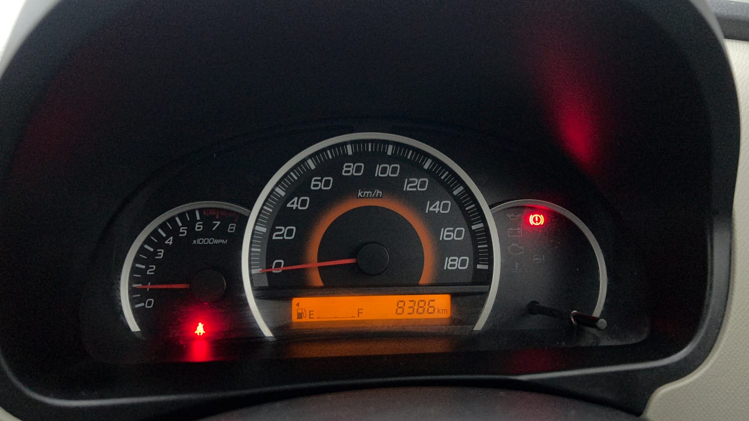 Used 2014 Maruti Suzuki Wagon R VXI Petrol Manual interior CLUSTERMETER VIEW