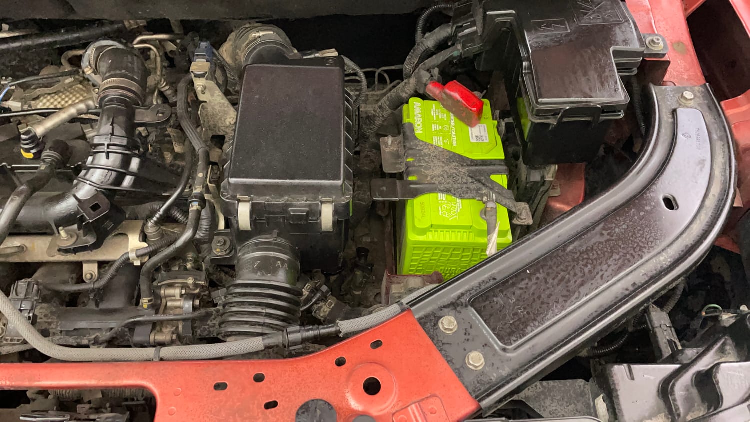 Used 2022 Renault Kiger RXZ AMT Petrol Automatic engine ENGINE LEFT SIDE VIEW