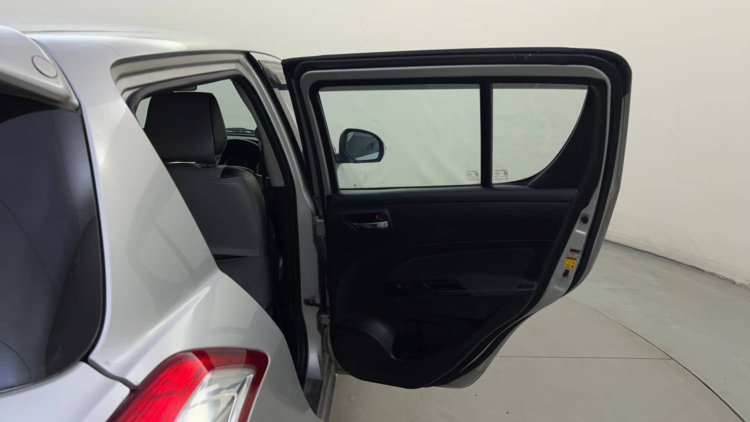 Used 2012 Maruti Suzuki Swift VXi Petrol Manual interior RIGHT REAR DOOR OPEN VIEW