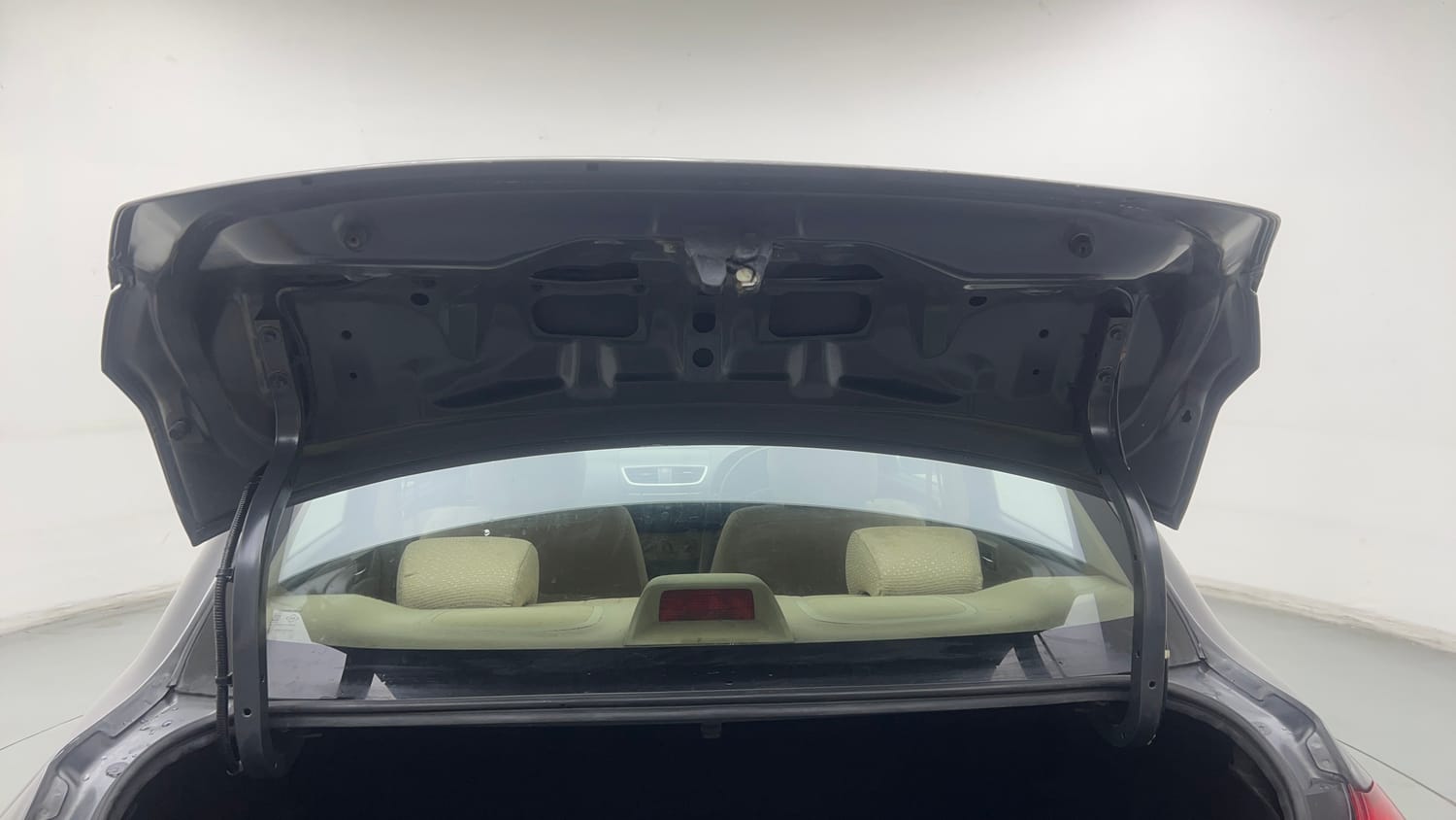 Used 2013 Maruti Suzuki Swift Dzire VXI Petrol Manual interior DICKY DOOR OPEN VIEW