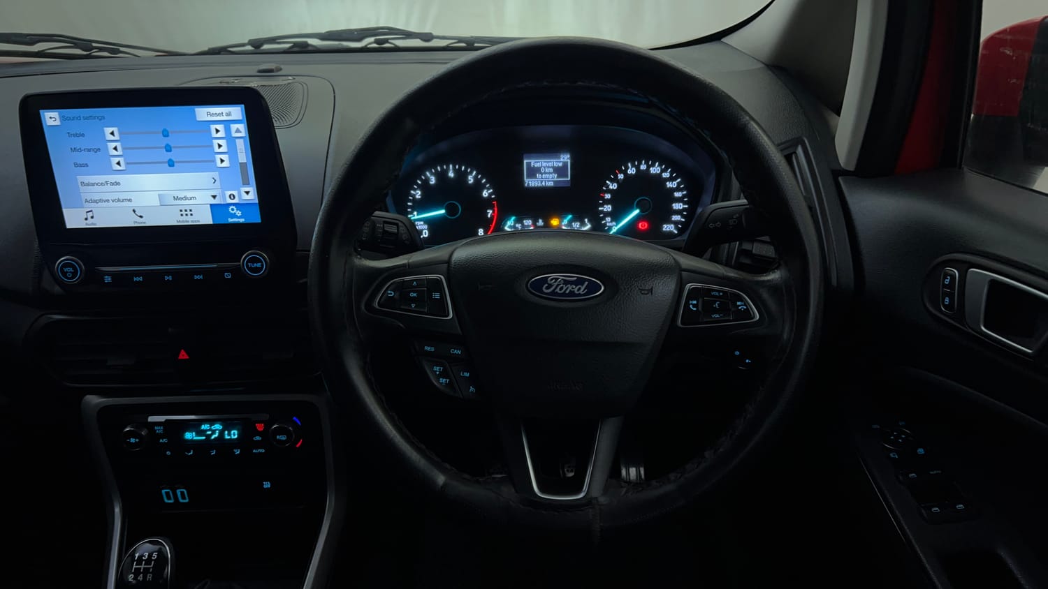 Used 2019 Ford EcoSport Titanium + 1.5L Ti-VCT Petrol Manual interior STEERING VIEW