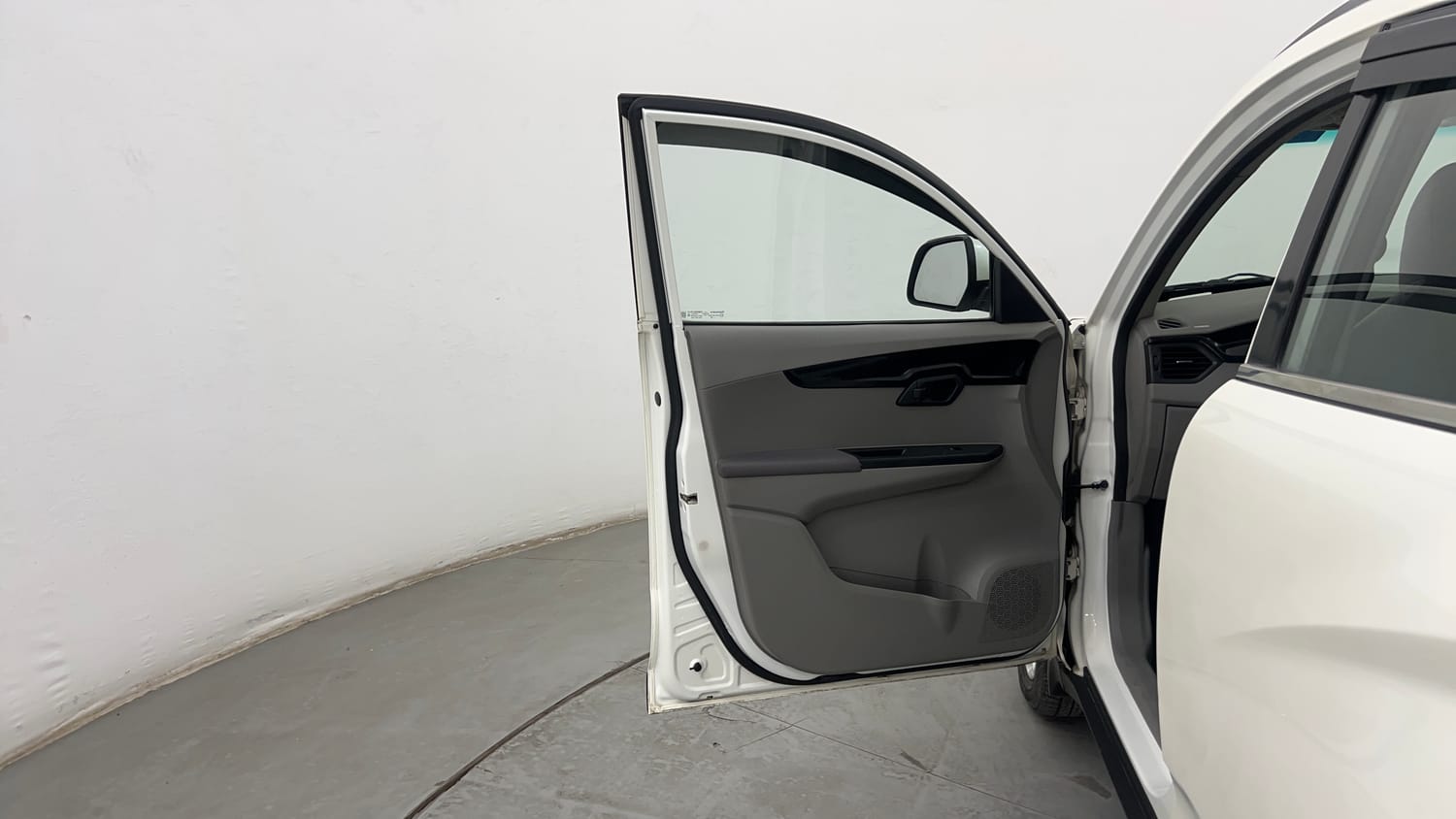 Used 2017 Mahindra KUV100 K8 6 STR Petrol Manual interior LEFT FRONT DOOR OPEN VIEW