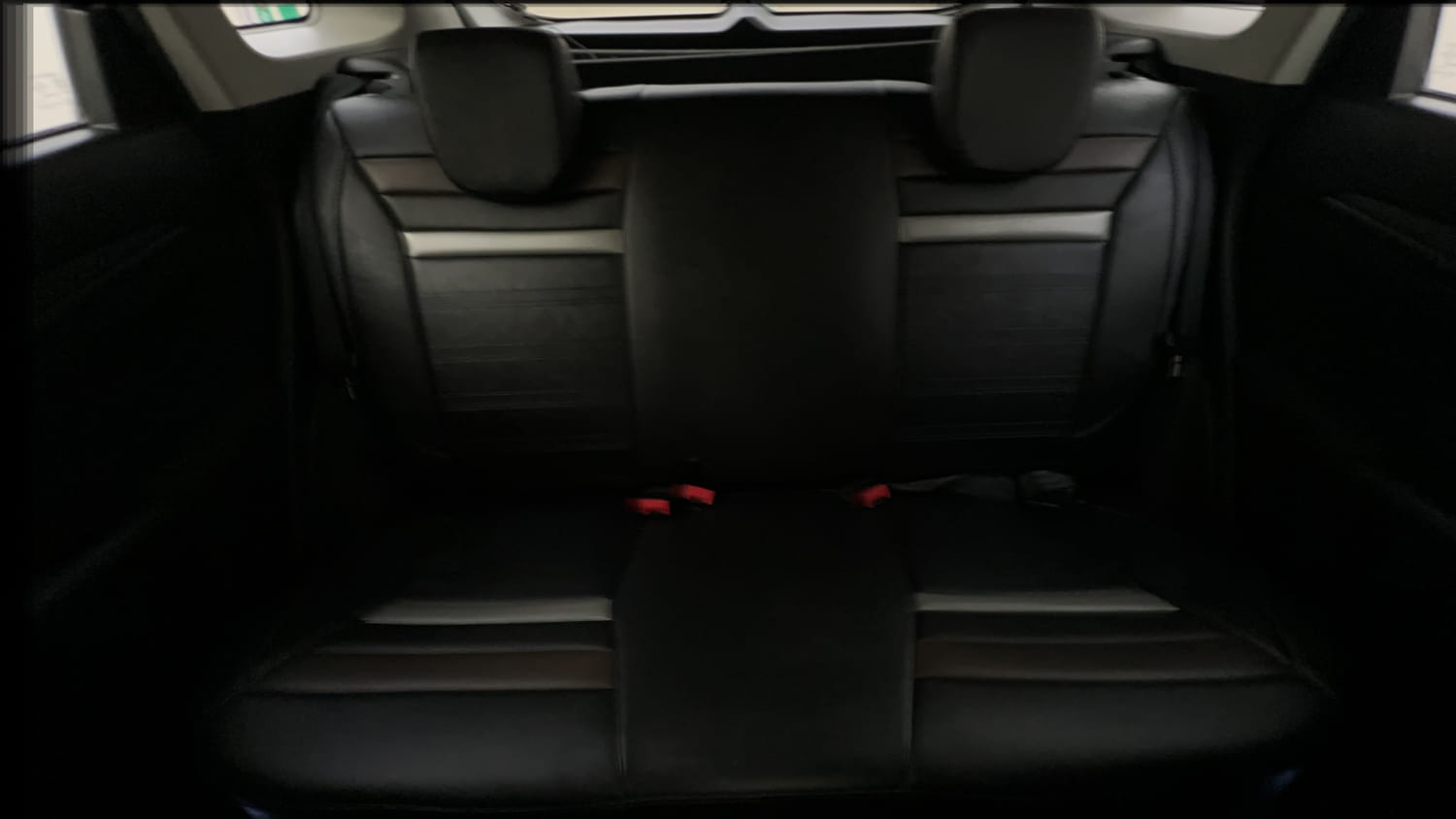 Used 2024 Maruti Suzuki Brezza VXi Petrol Manual interior REAR SEAT CONDITION VIEW