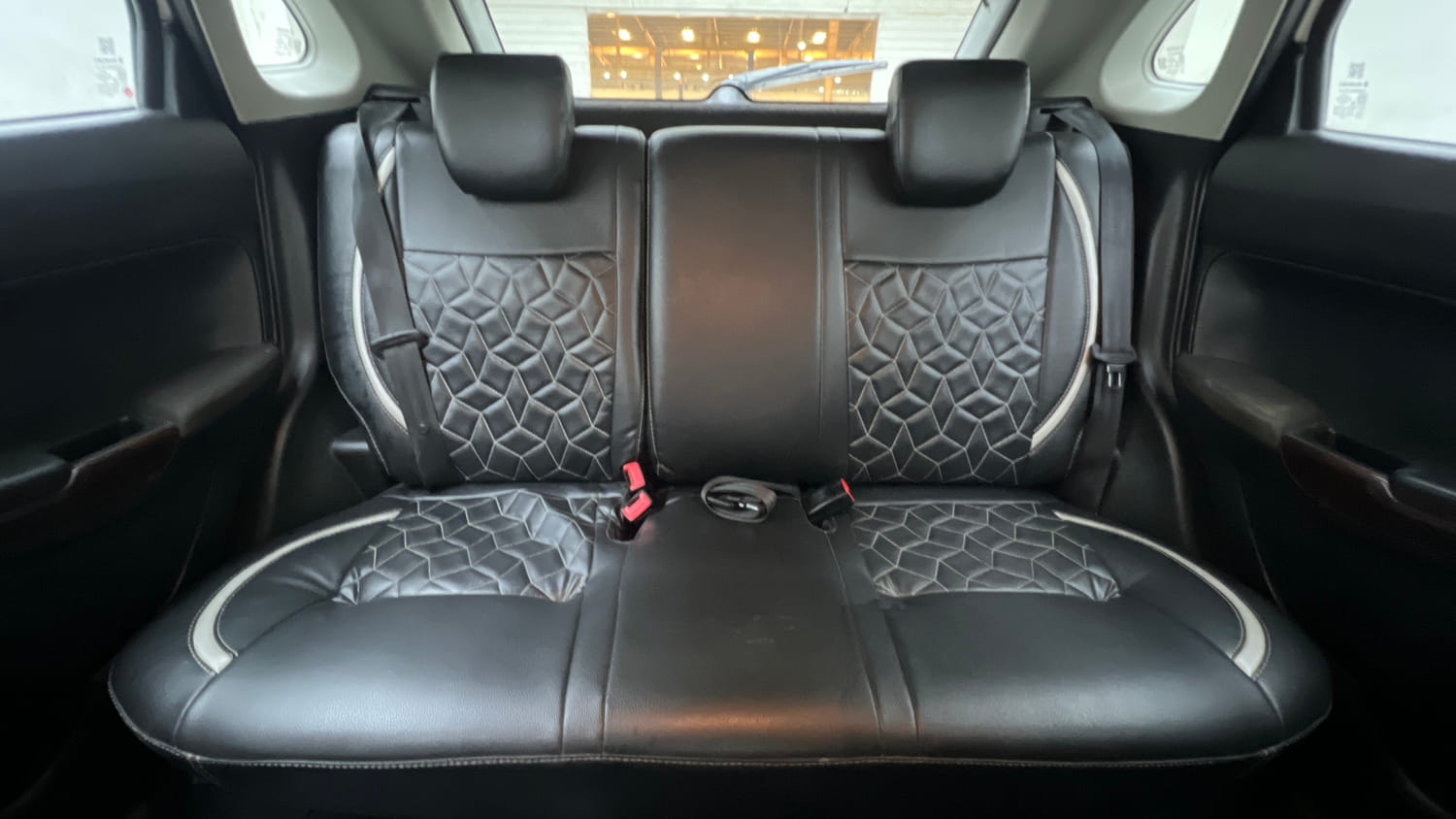 Used 2017 Maruti Suzuki Baleno Delta 1.2 AT Petrol Automatic interior REAR SEAT CONDITION VIEW