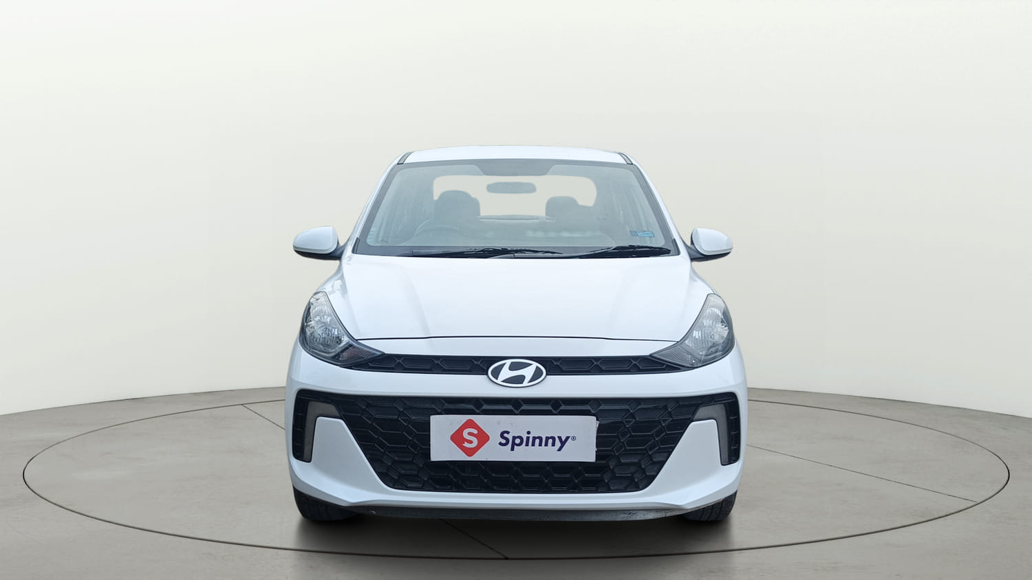 Used 2024 Hyundai Aura S 1.2 Petrol Petrol Manual exterior FRONT VIEW