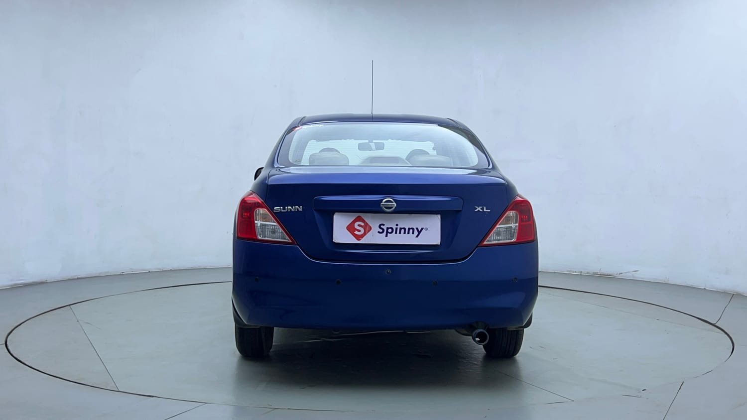 Used 2013 Nissan Sunny XL Petrol Manual exterior BACK VIEW