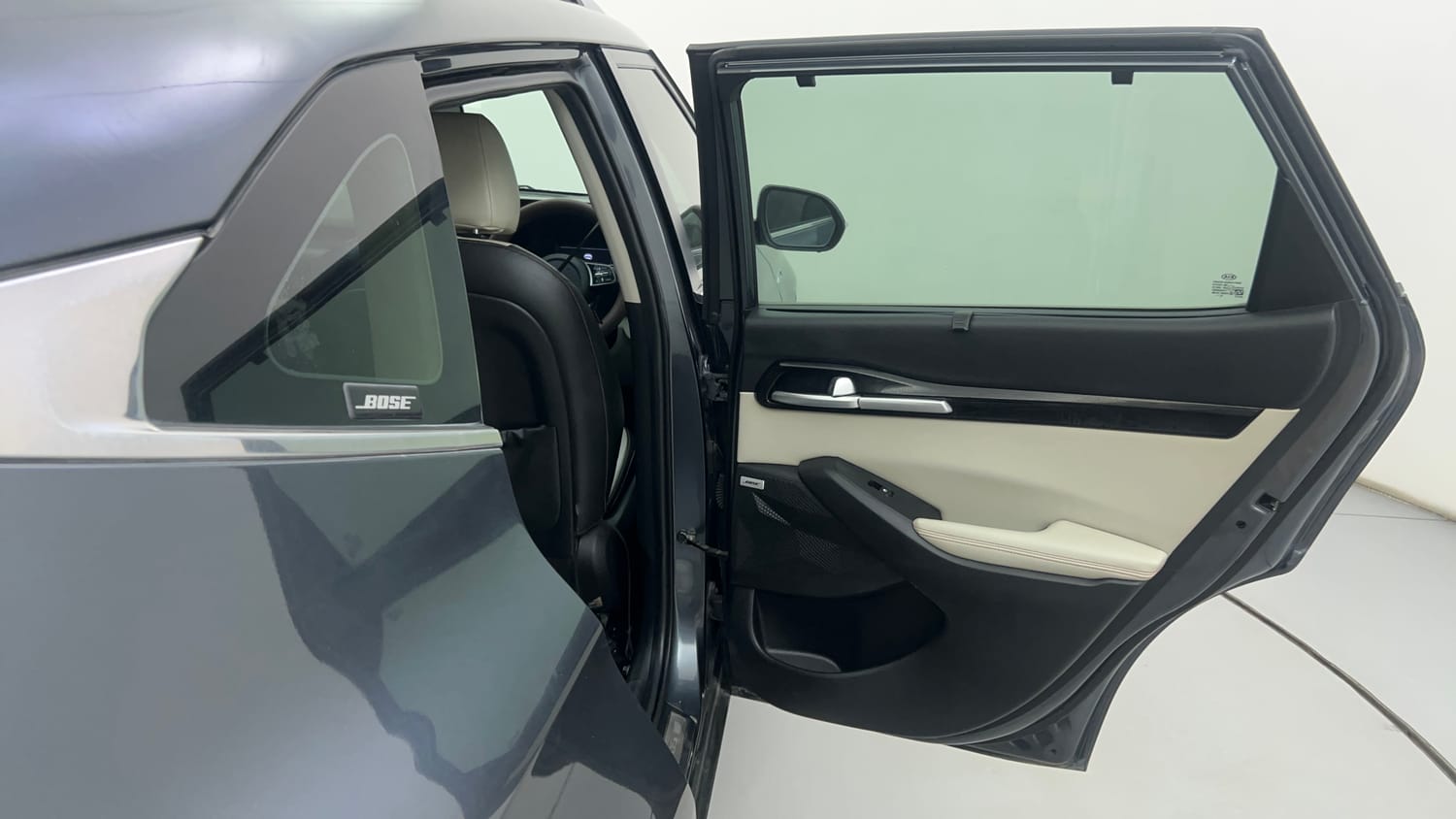 Used 2019 kia Seltos GTX Plus DCT 1.4 Petrol Automatic interior RIGHT REAR DOOR OPEN VIEW