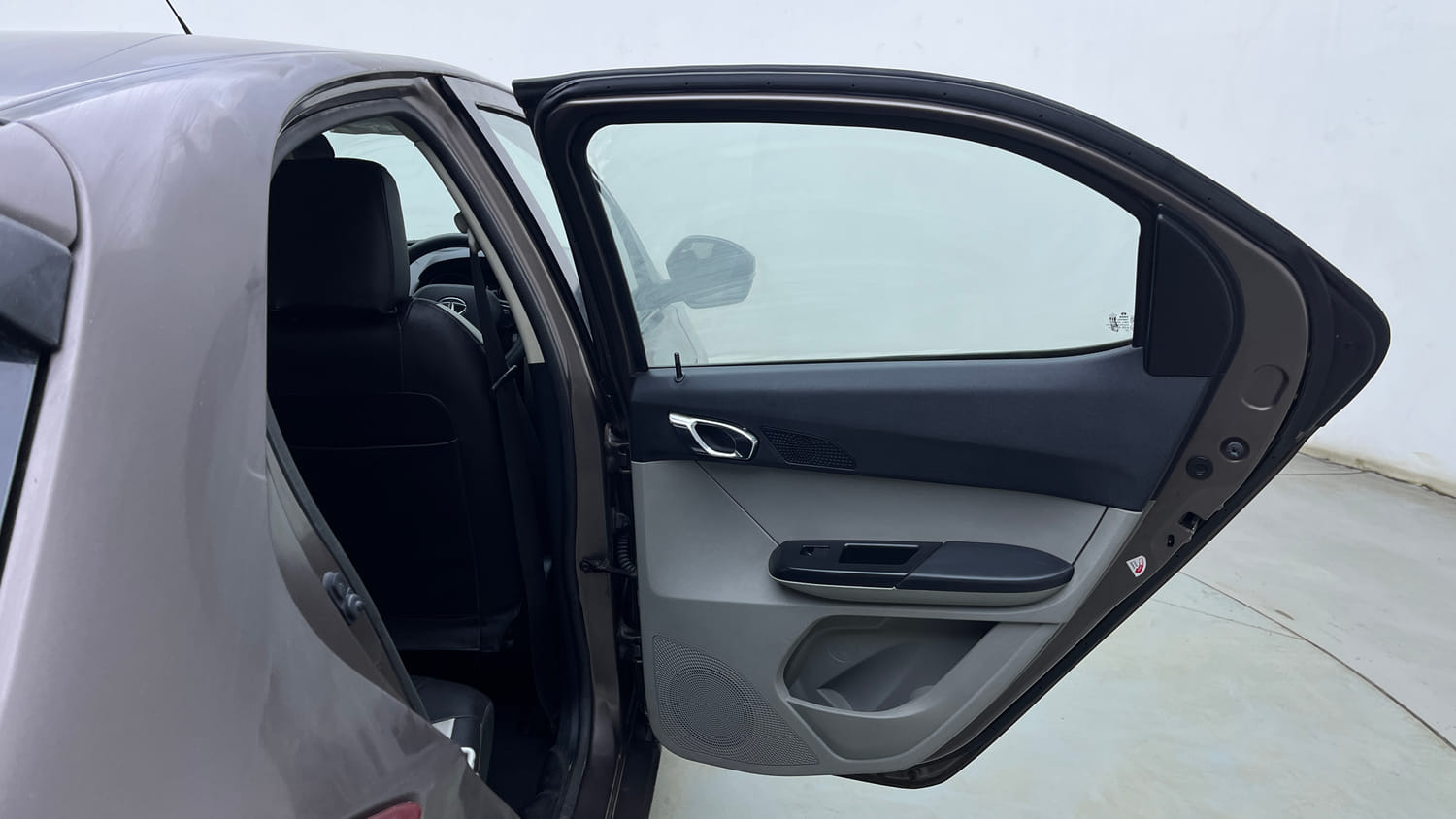 Used 2018 Tata Tiago Revotron XZA Petrol Automatic interior RIGHT REAR DOOR OPEN VIEW