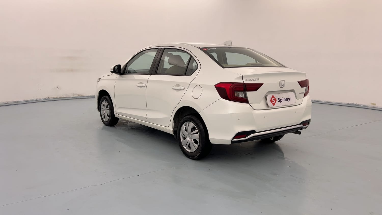 Used 2022 Honda Amaze S MT 1.2 Petrol Petrol Manual exterior LEFT REAR CORNER VIEW