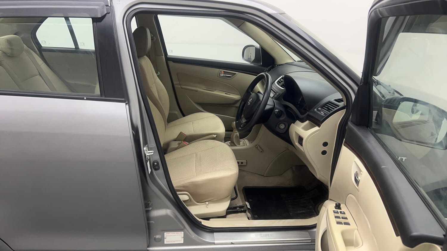 Used 2013 Maruti Suzuki Swift Dzire VXI Petrol Manual interior RIGHT SIDE FRONT DOOR CABIN VIEW