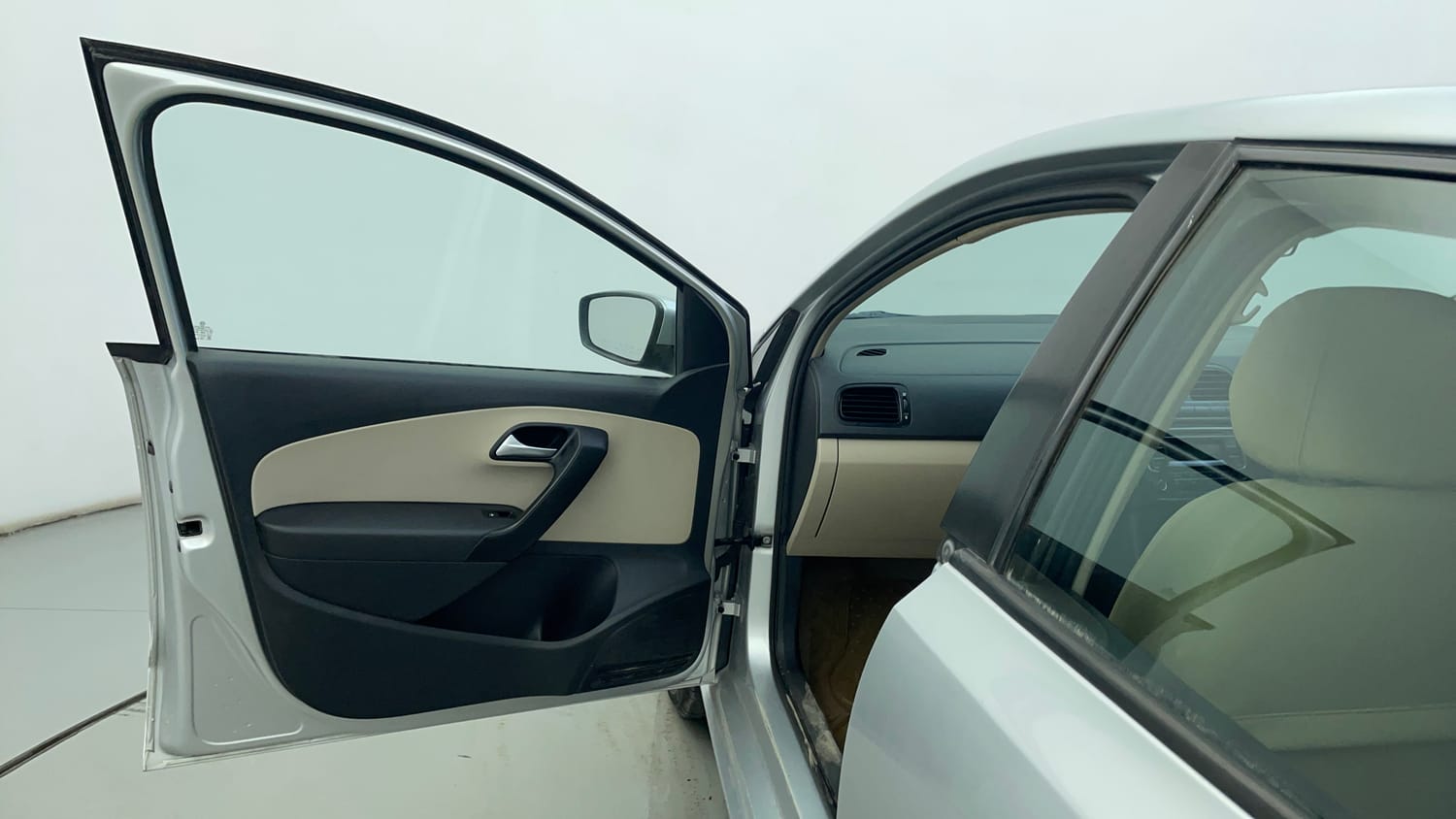 Used 2013 Volkswagen Polo Comfortline 1.2L (P) Petrol Manual interior LEFT FRONT DOOR OPEN VIEW