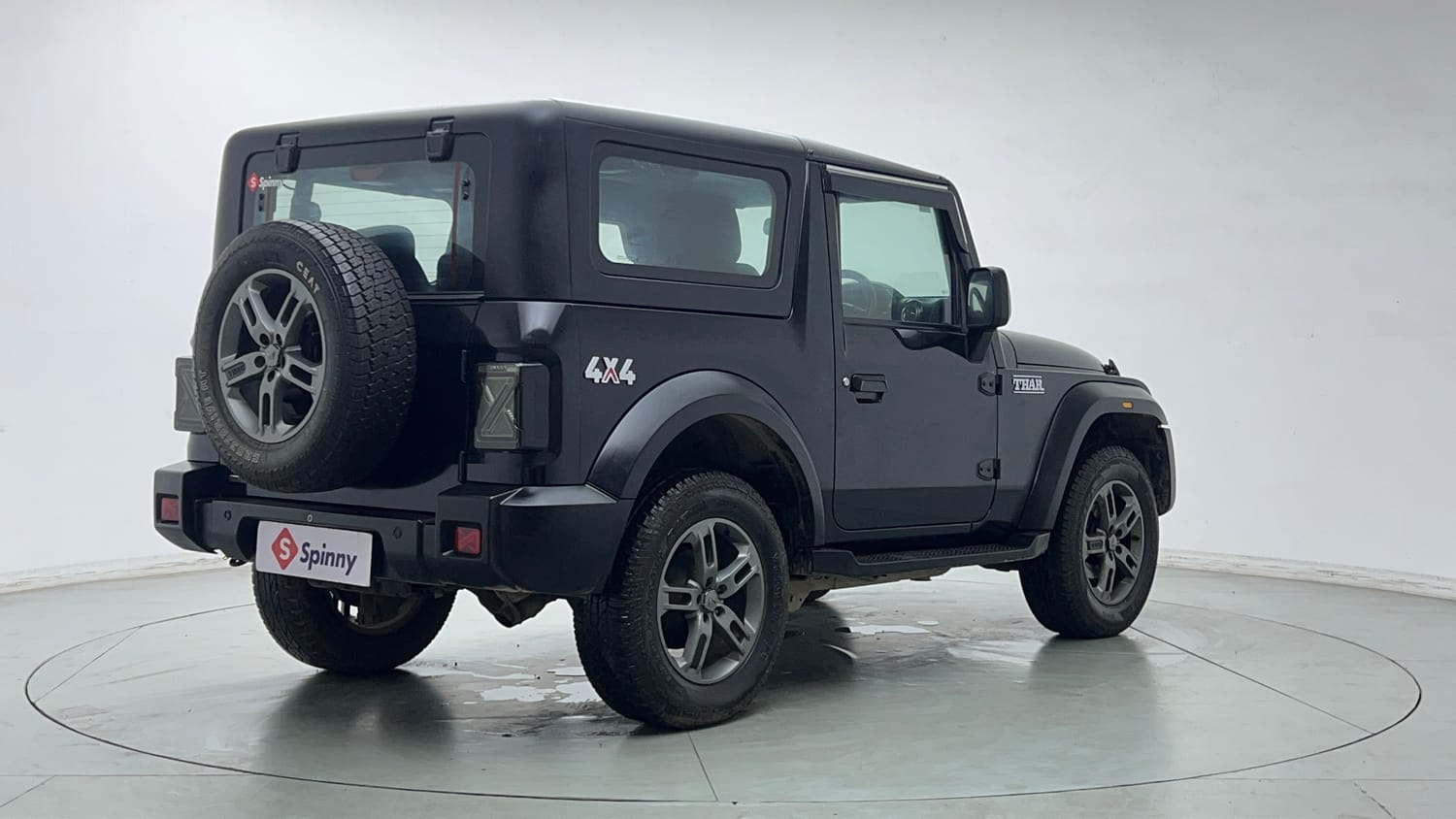 Used 2023 mahindra Thar LX Hard Top Diesel AT 4WD Diesel Automatic exterior RIGHT REAR CORNER VIEW