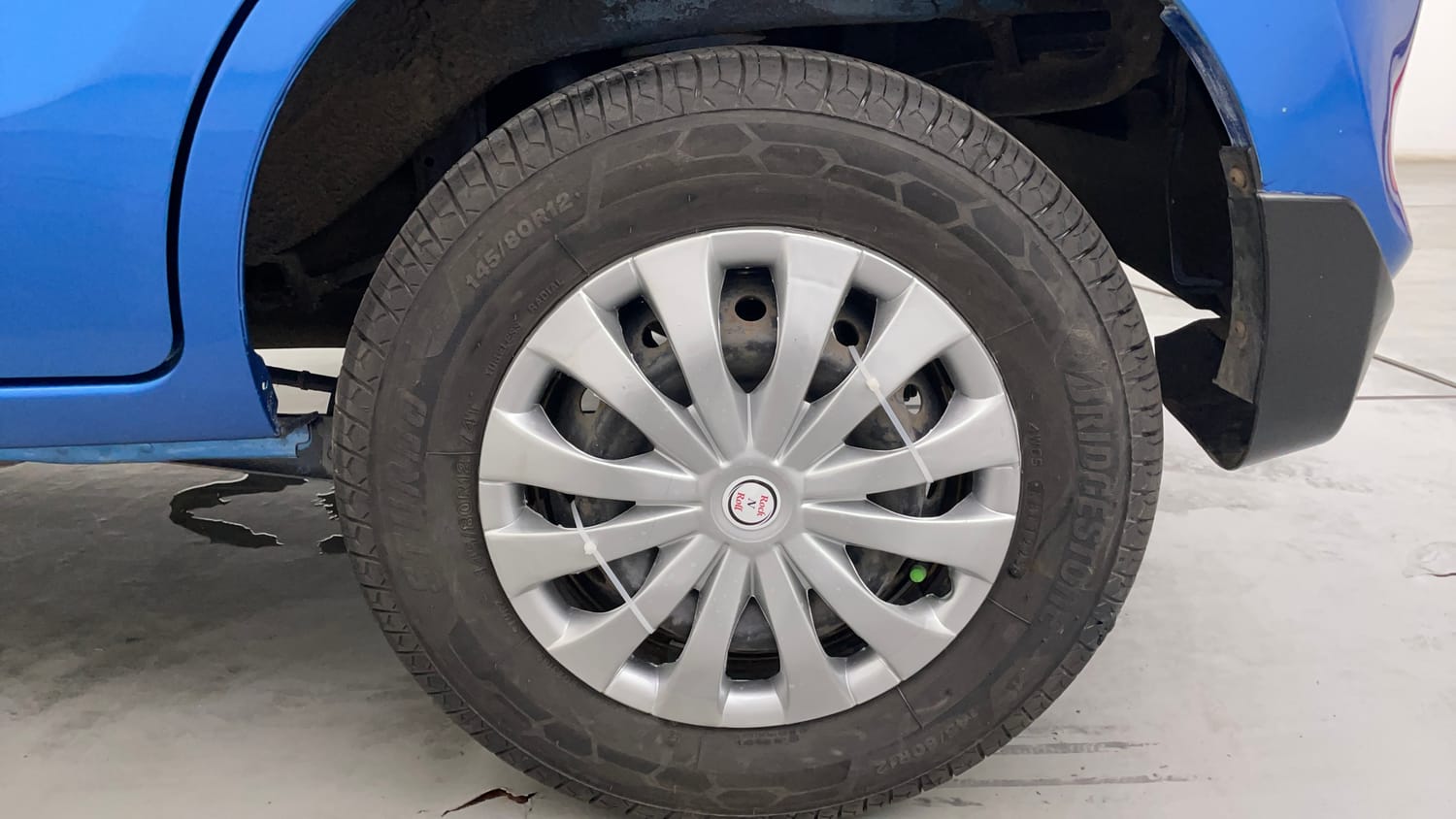 Used 2017 Maruti Suzuki Alto 800 VXi (O) Petrol Manual tyres LEFT REAR TYRE RIM VIEW