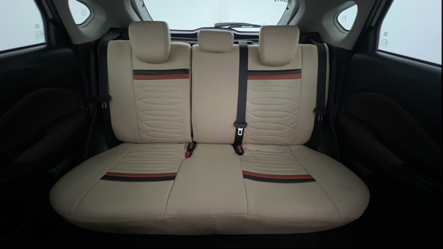 Used 2025 Maruti Suzuki Fronx Zeta 1.0L Turbo MT Petrol Manual interior REAR SEAT CONDITION VIEW