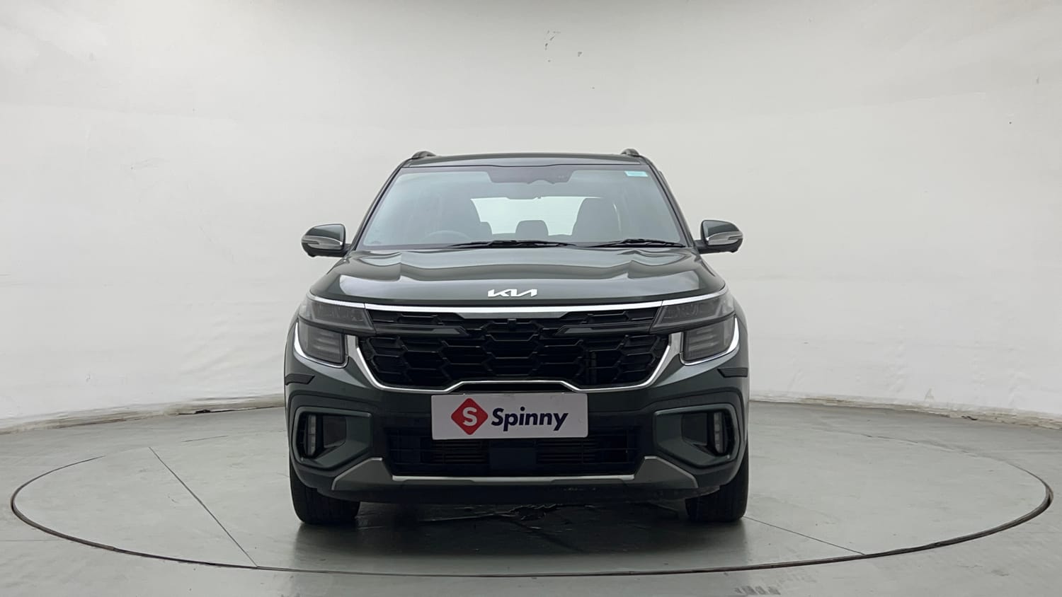 Used 2024 Kia Seltos GTX Plus 1.5 Turbo Petrol DCT Petrol Automatic exterior FRONT VIEW