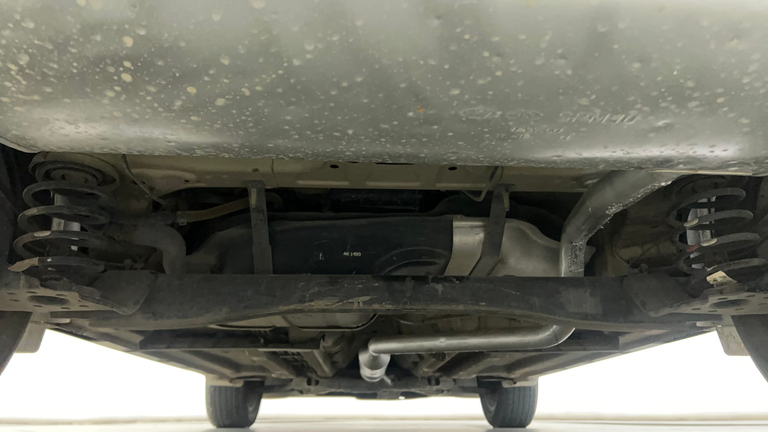 Used 2019 kia Seltos GTX Plus DCT 1.4 Petrol Automatic extra REAR UNDERBODY VIEW (TAKEN FROM REAR)