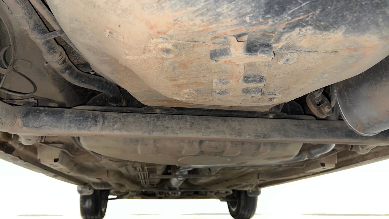 Used 2019 Tata Tiago Revotron XZ Plus Petrol Manual extra REAR UNDERBODY VIEW (TAKEN FROM REAR)