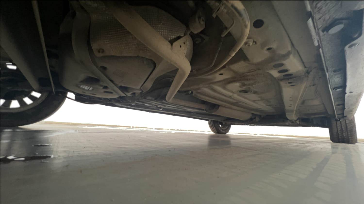 Used 2024 Maruti Suzuki Wagon R ZXI Plus 1.2 Petrol Manual extra REAR RIGHT UNDERBODY VIEW