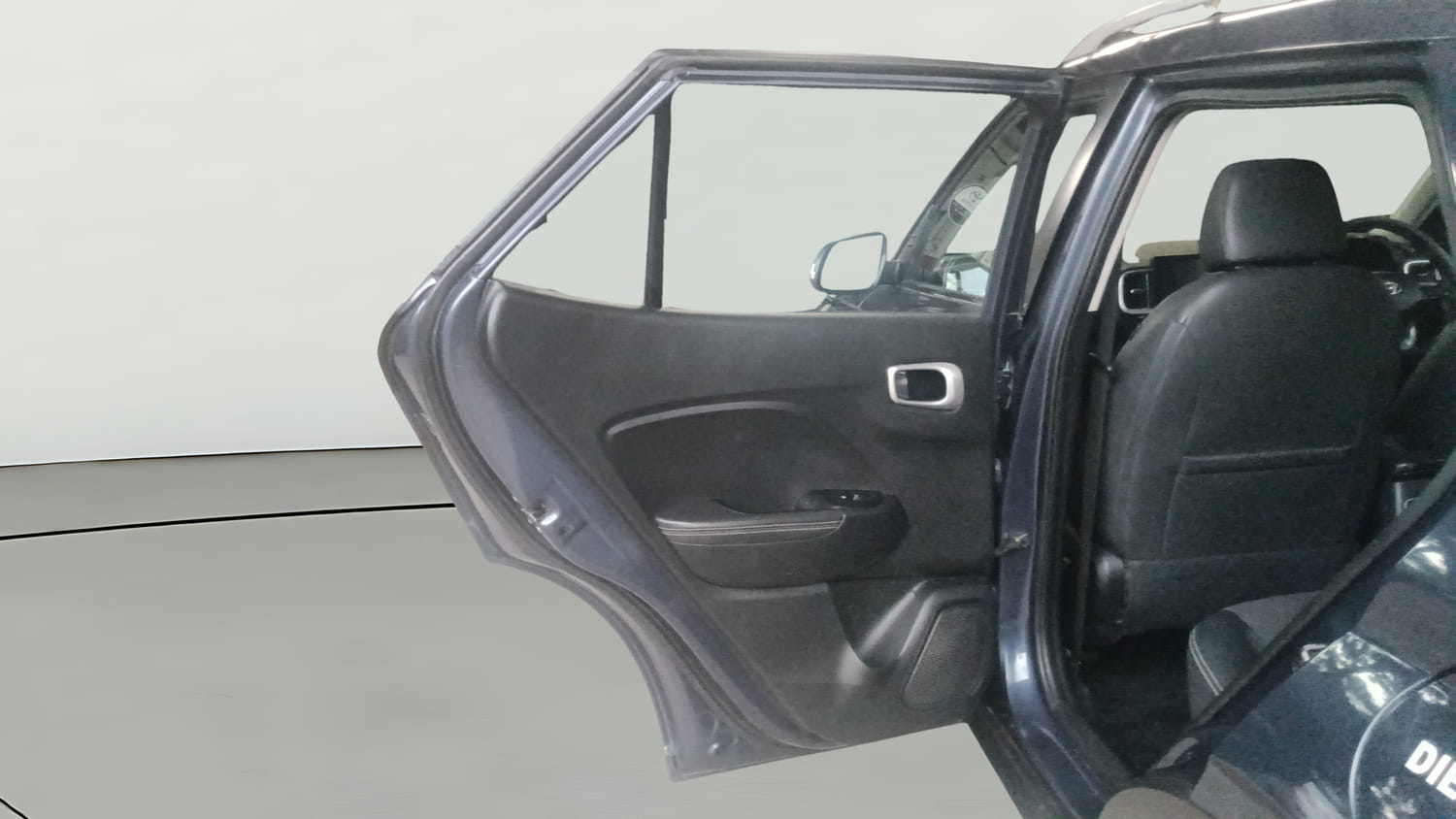 Used 2019 Hyundai Venue SX 1.4 (O) CRDi Diesel Manual interior LEFT REAR DOOR OPEN VIEW