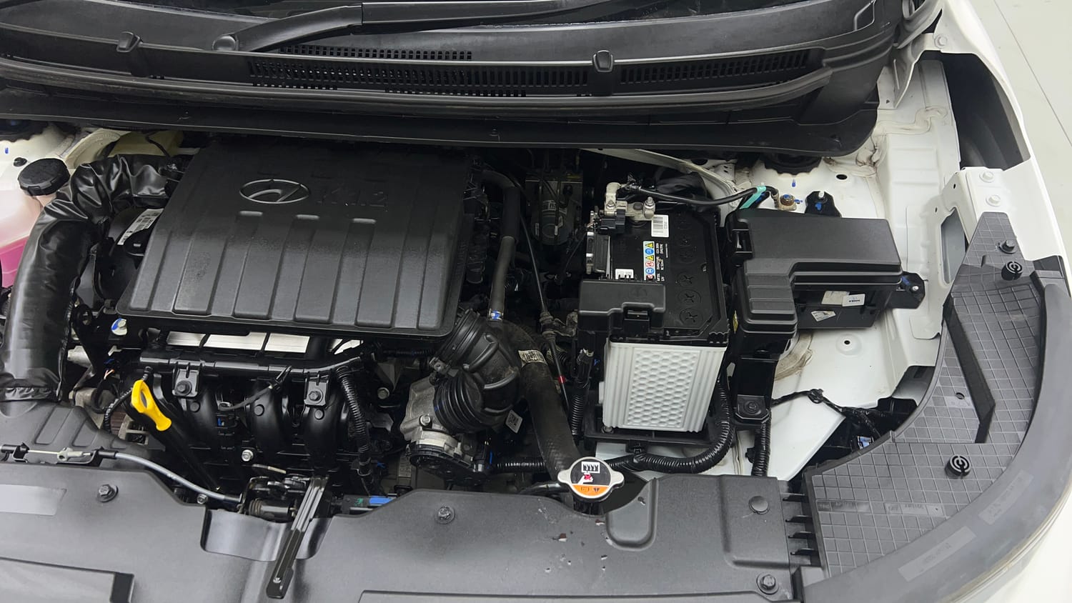 Used 2024 Hyundai Exter SX 1.2 MT Petrol Manual engine ENGINE LEFT SIDE VIEW
