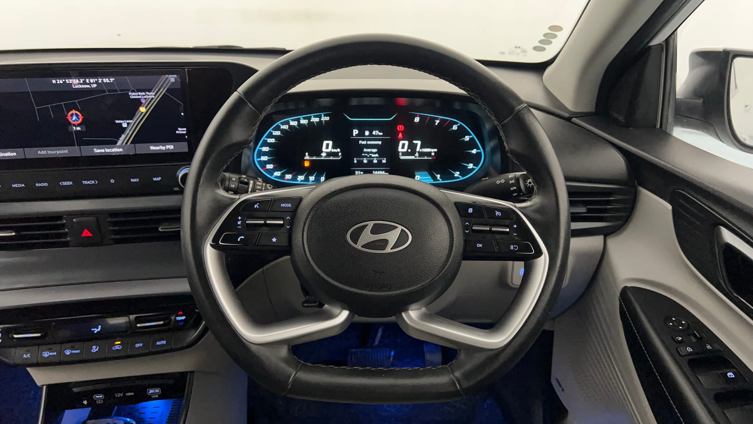 Used 2024 Hyundai New i20 Asta (O) 1.2 IVT Petrol Automatic interior STEERING VIEW