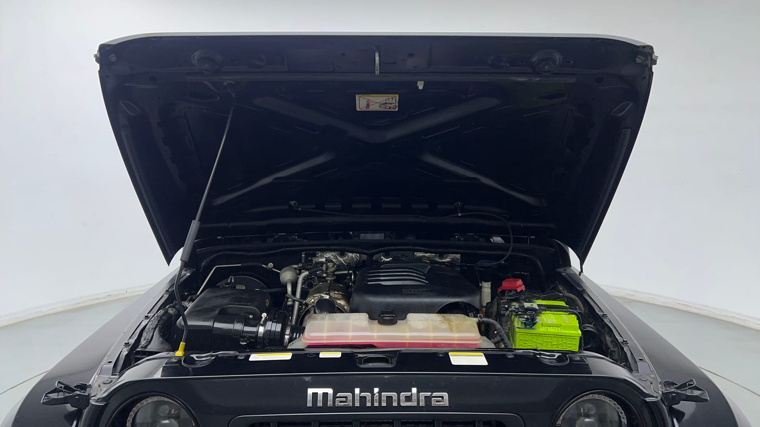 Used 2023 mahindra Thar LX Hard Top Diesel AT 4WD Diesel Automatic engine ENGINE & BONNET OPEN FRONT VIEW