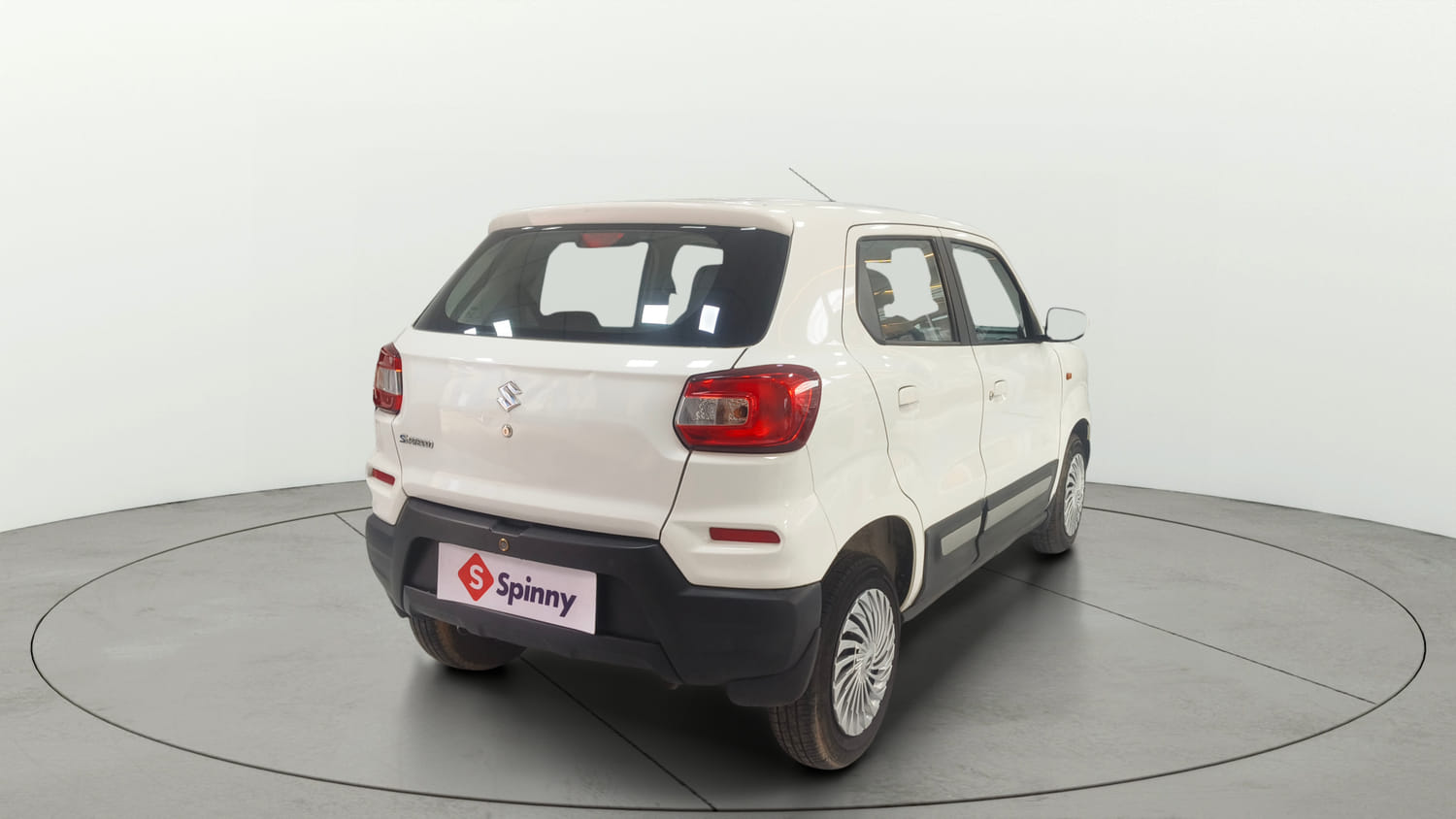 Used 2023 Maruti Suzuki S-Presso VXi Plus (O) AMT Petrol Automatic exterior RIGHT REAR CORNER VIEW