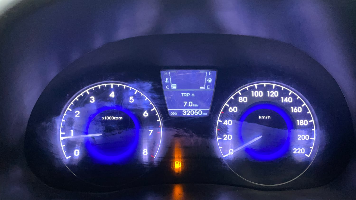 Used 2016 Hyundai Verna 1.6 VTVT SX (O) Petrol Manual interior CLUSTERMETER VIEW