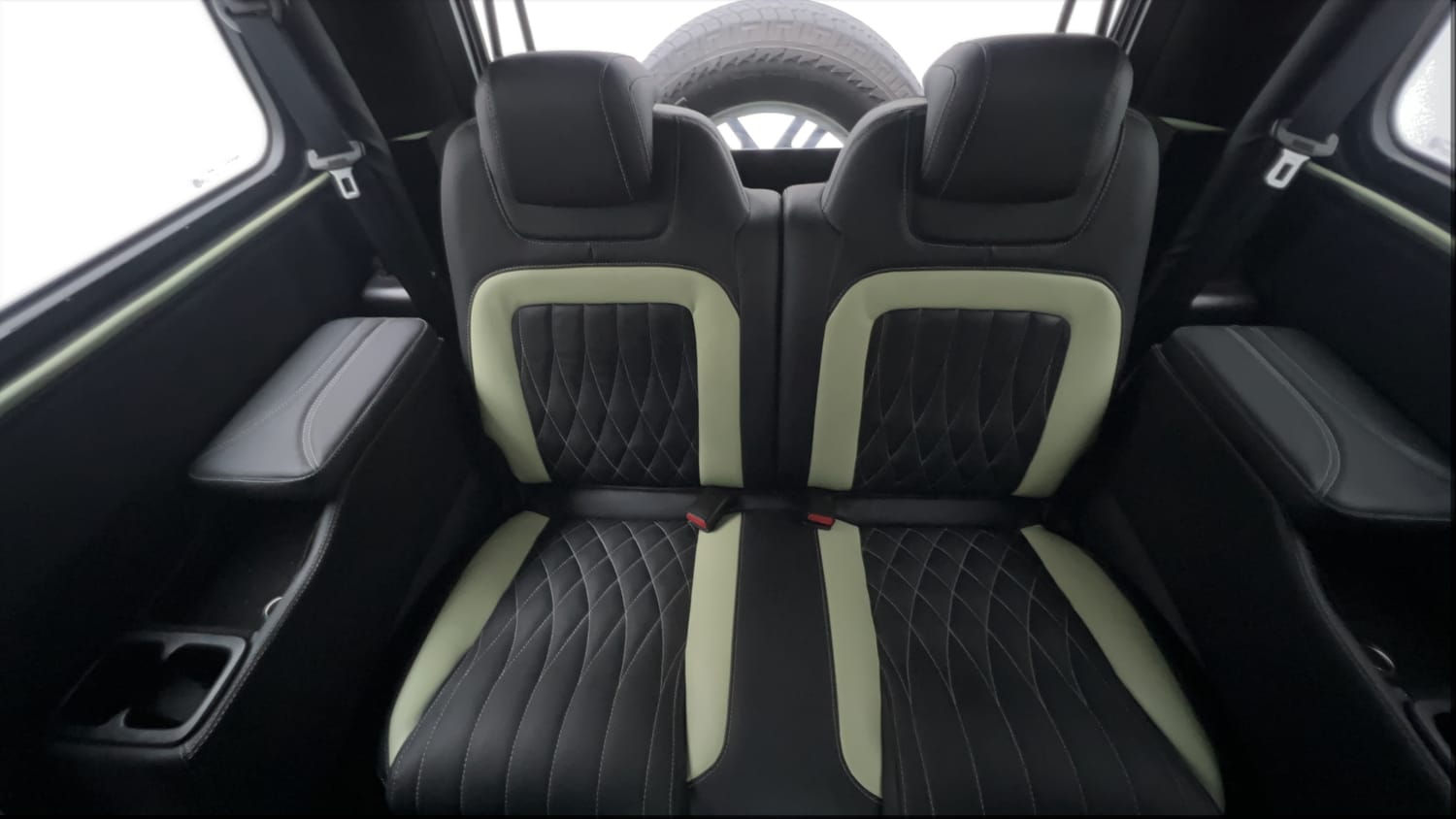 Used 2023 mahindra Thar LX Hard Top Diesel AT 4WD Diesel Automatic interior REAR SEAT CONDITION VIEW