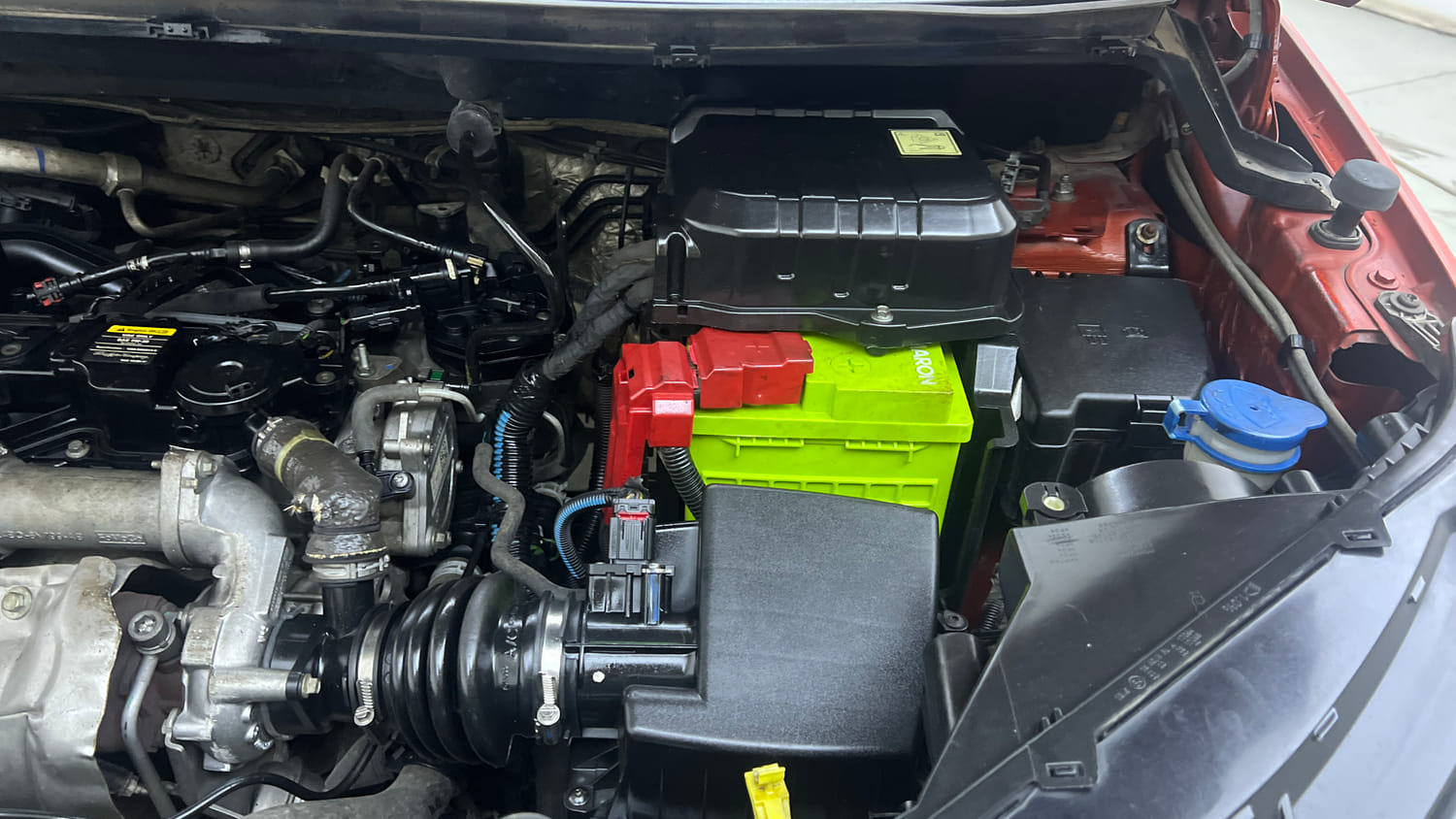 Used 2017 Ford EcoSport Titanium+ 1.5L TDCi Diesel Manual engine ENGINE LEFT SIDE VIEW